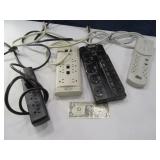 (4) Nice asst Power Cord Plug In Bars