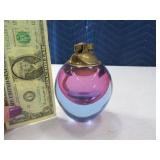 Art Glass Purple 4" Tabletop Lighter