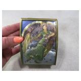 4" Glasss AngelScene Trinket Stash Box 93