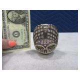 Signed Vtg 3" Pottery Type OWL Figurine unique