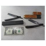 (2) Early Straight Razors