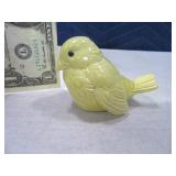 GOEBEL 4" Yellow Pottery Bird Figurine