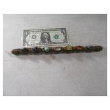 12" Crystal Rock Wand Spell Casting Stick