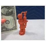 Early 3" Stone Oriental Carrved Rock Figurine