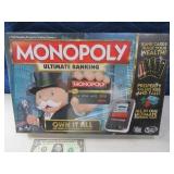 Sealed MONOPOLY "Ultimate Banking" Edition 2015