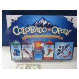 Sealed COLORADO OPOLY Monopoly Board Game