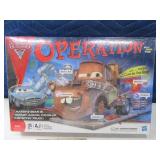 Sealed OPERATION "Cars Disney" Ltd Ed Game 2011