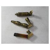 (3) Brass ScrewTogether Smoking Pipes