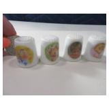 4pc Porcelain Thimbles BABY by Frances Hook