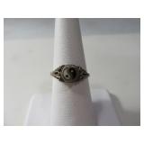 Sterling YING YANG sz6.5 Ring
