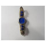 Sterling Pawn Signed JJ Inlaid Womens Watch Band