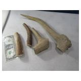 4pc Antler/Horn for Pipe~Knife Making