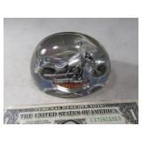 HARLEY 5" Hallmark Poly Paperweight