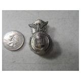Obsolete 1.5" Metal SECURITY POLICE Badge USAF