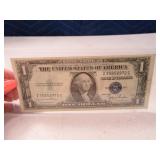 1935 UNCiruclated Silver $1 Certificate Bill