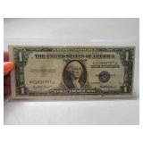 1935 $1 UNCirculated Silver Certificate Bill