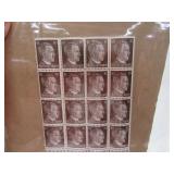 (16) Nazi WWII Germany HItler Stamps #10