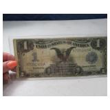 1899 Black Eagle $1 Silver Certificate Nice Note