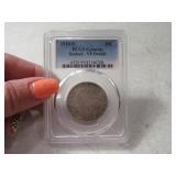 1910s Barber Half Dollar Coin VF