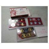 2008 US Mint SILVER Proof Coin SET