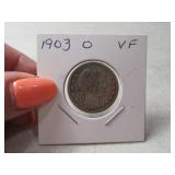 1903 Barber Quarter *better date* XF
