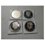 (4) Proof KENNEDY Half Dollar Coins "B"