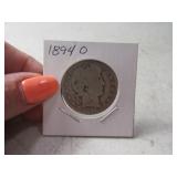 1894-o Barber Half Dollar Coin