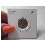 1889 Seated Liberty Dime silver coin