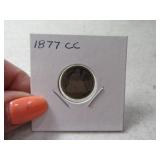 1877-cc Seated Liberty Dime