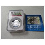 2012 Australian 1/10k KOALA H.R. 1st Release Coin