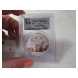 2012 PANDA First Strike Coin MS69 graded