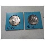 (2) 2010 Kennedy Half Dollars NIFC P&D