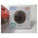 1852 US Large Cent Coin
