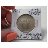 1925 Comm STONE MOUNTAIN Mem Half silver Dollar