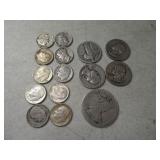 $2.50 face value Silver Coins asst