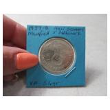 1937 German 5 MARKS silver AU Coin