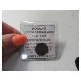 1649-1666 POLAND JohnII Casimir Vasa SCHILLING