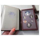 1984 6pc PRESTIGE Coin Set in Collector Case