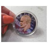 Colored 1976 IKE Eisenhower Collector $1 Dollar