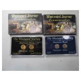 (2) WestWard Journey Comm Nickel Coin Collec SETS