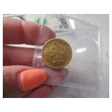 1886-s $5 Liberty GOLD Coin AU