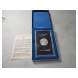 1882-cc Morgan Silver Dollar Coin Boxed UNCirculad