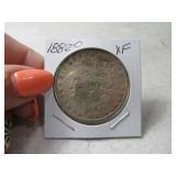 1882-o Morgan Silver Dollar Coin XF