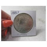 1883 Morgan Silver Dollar Coin UNC