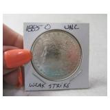 1885-o Morgan Silver Dollar Coin UNC