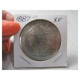 1887-o Morgan Silver Dollar Coin XF
