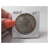 1888-s Morgan Silver Dollar Coin XF