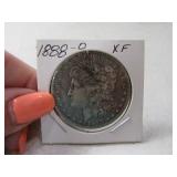 1888-o Morgan Silver Dollar XF