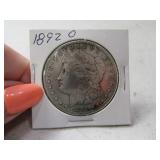 1892-o Morgan Silver Dollar Coin XF