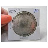 1894-o Morgan Silver Dollar Coin VF